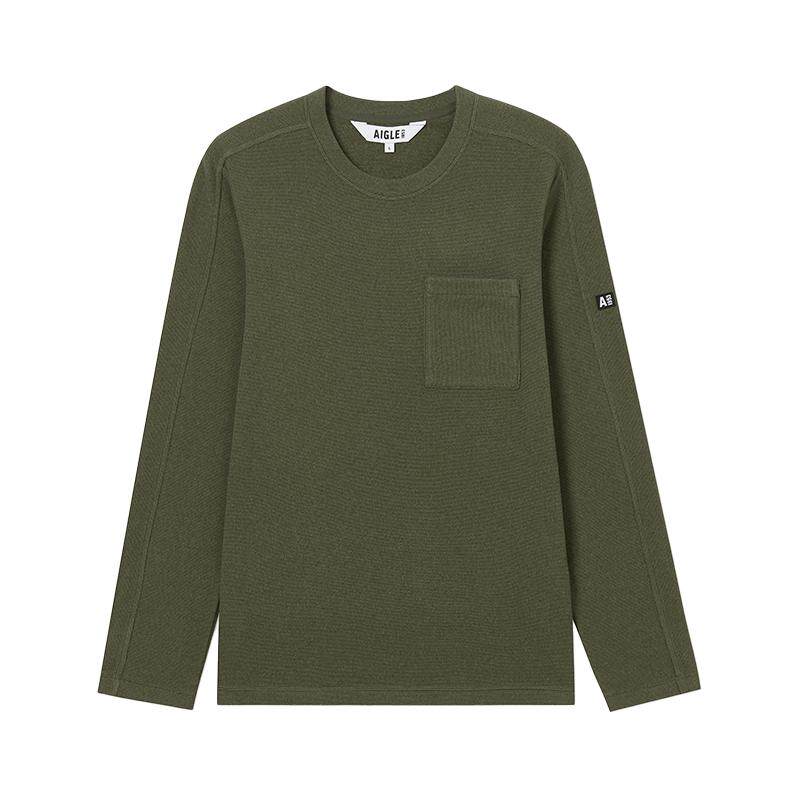AIGLE艾高抓绒衣圆领男POLARTEC