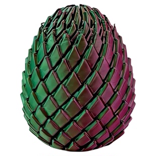 3D打印解压扭扭龙蛋旋转变形球史莱姆球创意儿童成人手指解压神器