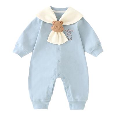 男宝宝春装爬服连体衣