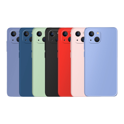 适用苹果13液态硅胶防手汗手机壳