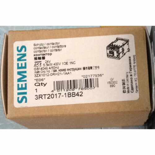 议价3RT2017-1BB42功率接触器3RT 2017-1BB42 3RT20171BB42
