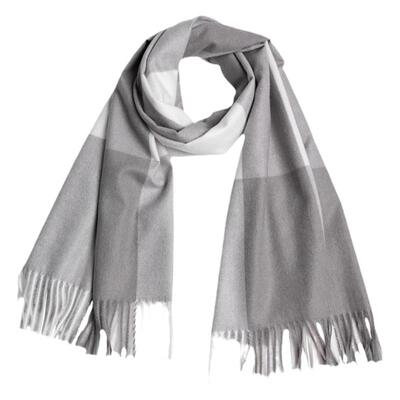 siggi格子冬季围巾保暖大披肩