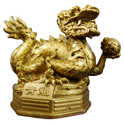 全铜四神兽青龙白虎朱雀玄武摆件