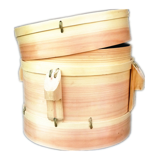 沙登甄子保山特产传统厨具松木甑子木桶蒸笼蒸饭锅器正子饭桶云南