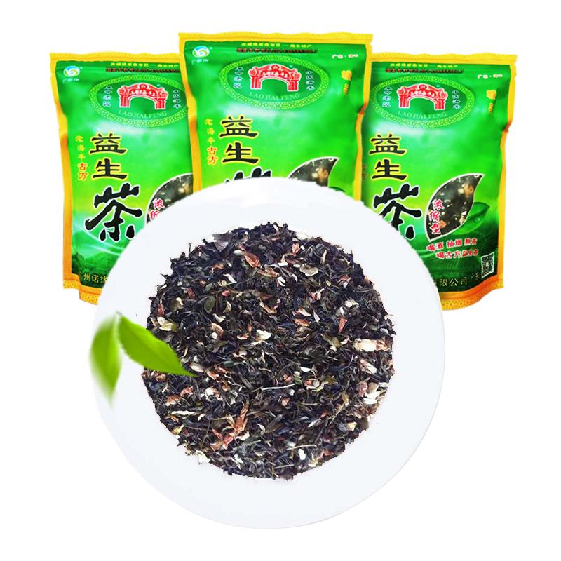 老海丰益生茶益肝正品有记熬夜养生茶老牌浓缩型清火养肝广东凉茶