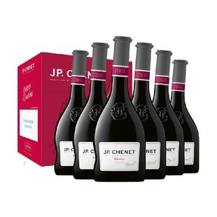 J.P.CHENET香奈法国进口红酒歪脖酒西拉干红葡萄酒整箱