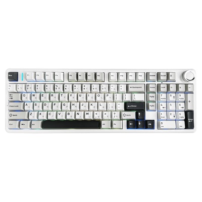 狼蛛F99Pro台湾注音客制化机械键盘无线三模游戏电竞专用三角州CS