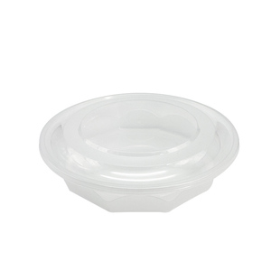 加厚一次性打包盒圆形密封防漏外卖餐盒商用大号小龙虾干锅汤盆