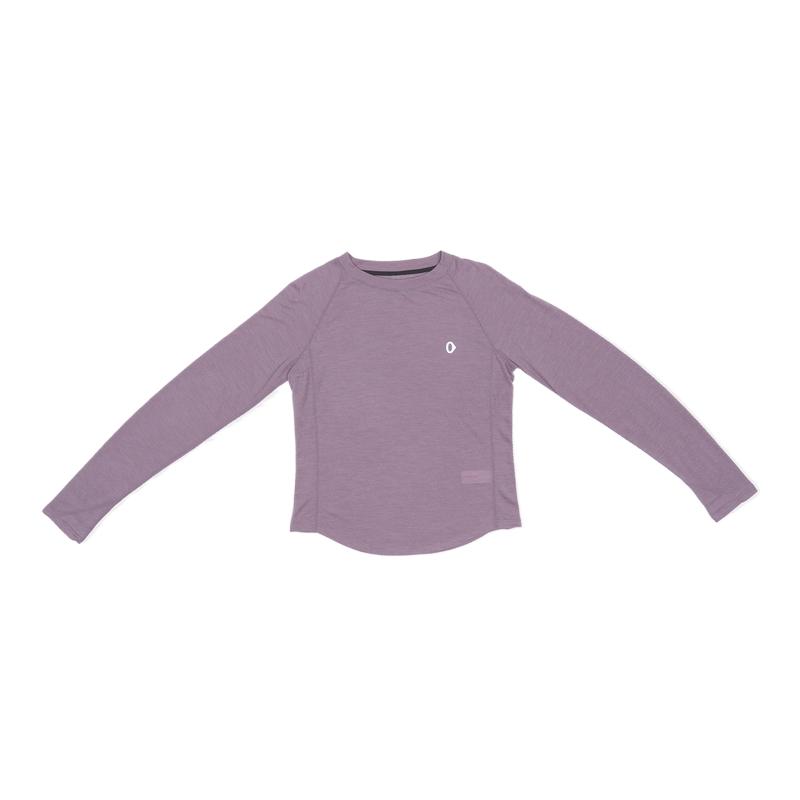 【新品】素然 AnKoRau 安高若 26秋女士美利奴羊毛网眼长袖T恤