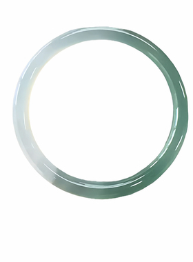 天然冰种玛瑙油青色玉细圆条手镯