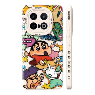 适用iqoo13手机壳新款vivoiqoo15pro爱酷12/10/9硅胶全包iqoo11s防摔蜡笔小新5卡通8/7高级超薄散热官方软壳