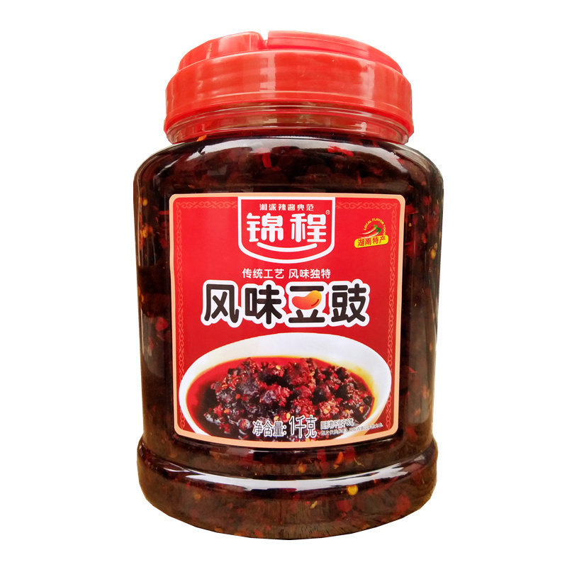 湖南特产豆豉油辣椒酱香辣下饭菜