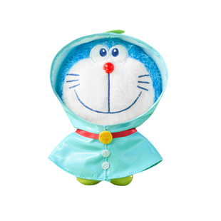 灵动创想哆啦A梦天气绒绒毛绒盲盒周边挂件公仔玩偶叮当猫礼物