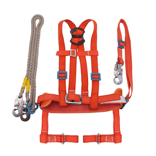 电工高空作业安全带腰带安全绳五点式防坠落电力架子工户外双保险