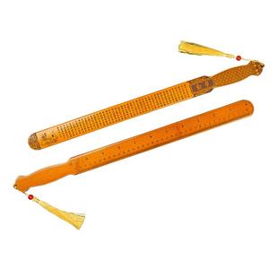 曹一阁书法戒尺家用教师专用竹制加厚教鞭竹条家长学生老师上课神器劝学三字经弟子规国学竹鞭戒条竹子教棍