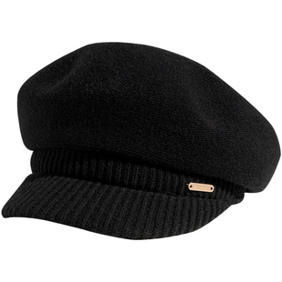 疯帽子 羊毛时尚百搭鸭舌帽 韩版显脸小报童帽逛街女款帽子秋冬25