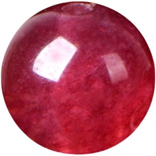 7A鸽血红草莓玉髓散珠子diy水晶饰品配件材料单珠串珠圆珠单颗