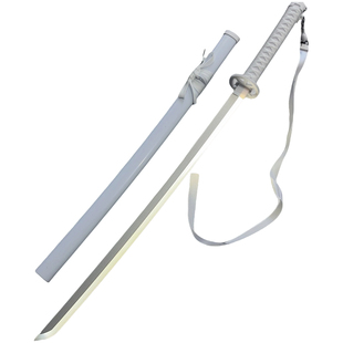 正品烟雾渐变光剑发光七彩袖白雪新手木刀刀花剑道训练道具竹木制