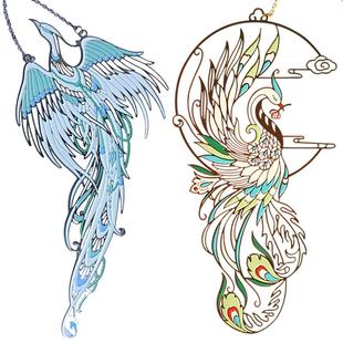 鸾凤和鸣新婚礼物金属书签古典中国风高档精致礼品古风小物件小学生送老外年会伴手礼企业定制纪念教师节礼物