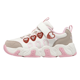 【商场同款】特步童鞋舒芙蕾休闲鞋新款女童幼小童软底运动鞋