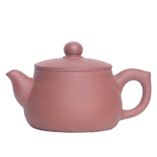 林南幽手拉壶宽口壶大开口潮州二杯三杯原矿朱泥特色工夫小茶壶