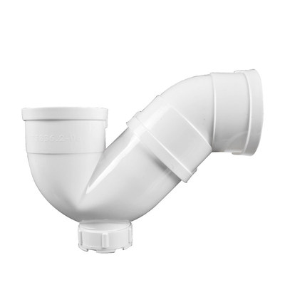 pvc弯头50配件75直弯110下水管