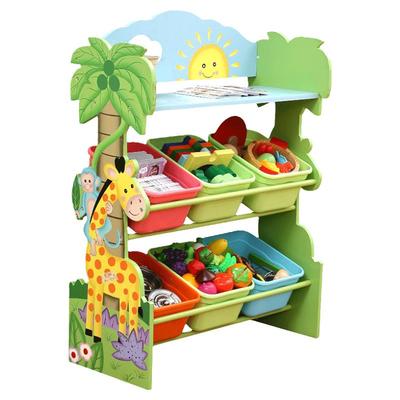 teamson纷朵奇区角置物玩具分类