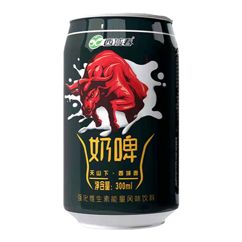 新疆特产西域春天润12罐混搭奶啤