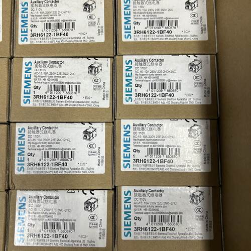 询价-3RH6122-1BF40辅助接触器，