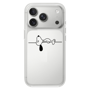 史努比适用于苹果17PROMAX透明手机壳硅胶可爱iPhone16PROMAX情侣15PRO卡通14VIVOOPPO13动漫12华为小米