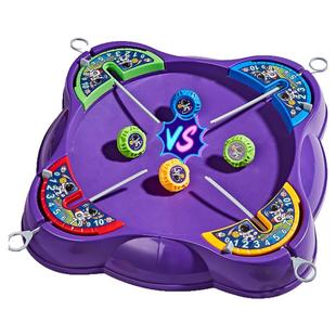 陀螺玩具儿童男孩对战拉线旋转战斗盘女孩手指拉条发射器新款高级