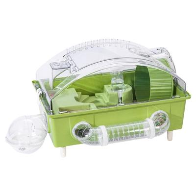 组格酷品仓鼠笼便捷锁扣透明隧道