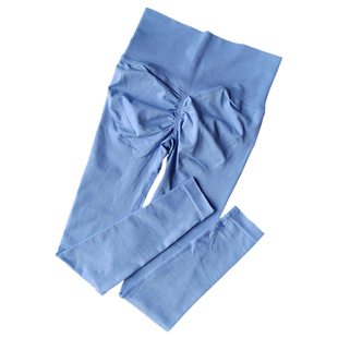 蜜桃臀健身裤女高腰收腹速干透气训练翘臀提臀紧身运动瑜伽九分裤