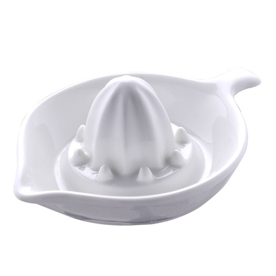 橙汁压榨器手动陶瓷榨汁机压汁器