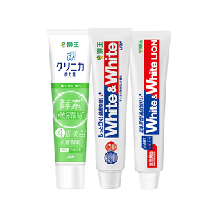 lion狮王大白牙膏150g高氟葡萄柚小苏打防蛀牙膏成人含氟牙膏120g