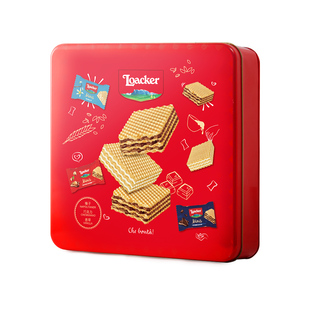 【林依轮直播】Loacker莱家威化饼干巧克力夹心礼物零食年货礼盒