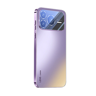 适用华为荣耀power2手机壳新款电镀荣耀power2保护套自带镜头膜男女AG磨砂防摔简约honor高端全包情侣软潮外