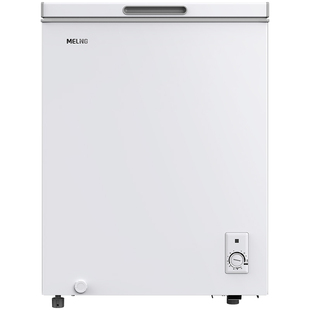 美菱官方141L微霜家用小型冷柜小冰柜冷冻冷藏节能换新补贴