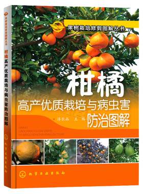 柑橘高产优质栽培与病虫害防治柑橘种植技术书果树修剪书籍果树嫁接技术图解书柑橘与橙橘子柑橘学柑橘种植管理技术柑橘书籍