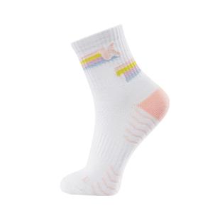 川崎专业运动袜羽毛球袜加厚女款短中袜吸汗透气跑步袜跳操跳绳袜