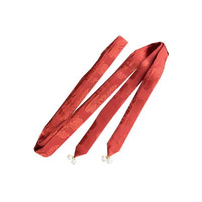 云深雾浅原创宋风仿围鬓红绳发饰