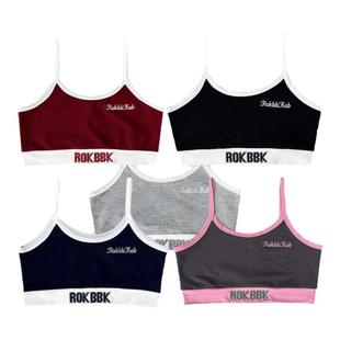 ROKBBK－K/布韩街舞爵士舞jazz小背心短款露脐吊带绣花上衣hiphop