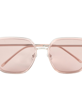 戚薇同款墨镜大框显瘦绿色大圆脸