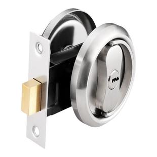 304不锈钢隐形门锁卧室圆形拉环双面单隐形锁单面锁暗锁房门锁具