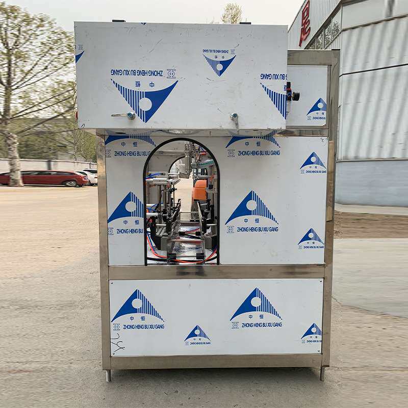 洋酒机器葡萄酒产线液位果酒等灌装负压液体灌装机全自动酱油醋