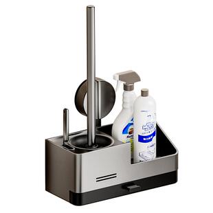 吸盘马桶刷壁挂家用无死角卫生间新款厕所刷子套装清洁神器免打孔