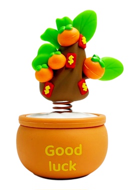 JIMIAOSHUN植物摆件办公室工位桌面摆件装饰车载家居