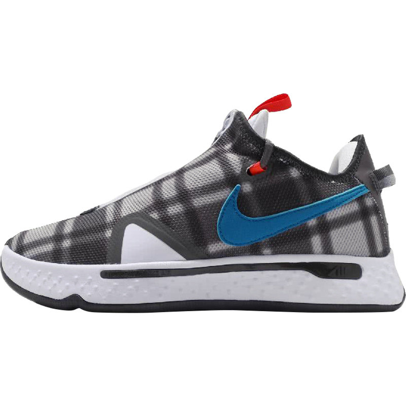 NIKE4代黑白男子实战缓震篮球鞋