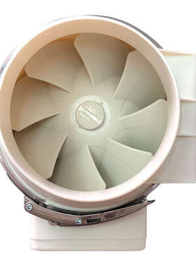 BNN管道风机强力换气扇卫生间工业厨房抽风机斜流增压吸烟排风扇