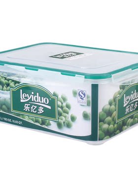 乐亿多塑料保鲜盒商用大容量食品级储物盒厨房食物收纳盒 CP113
